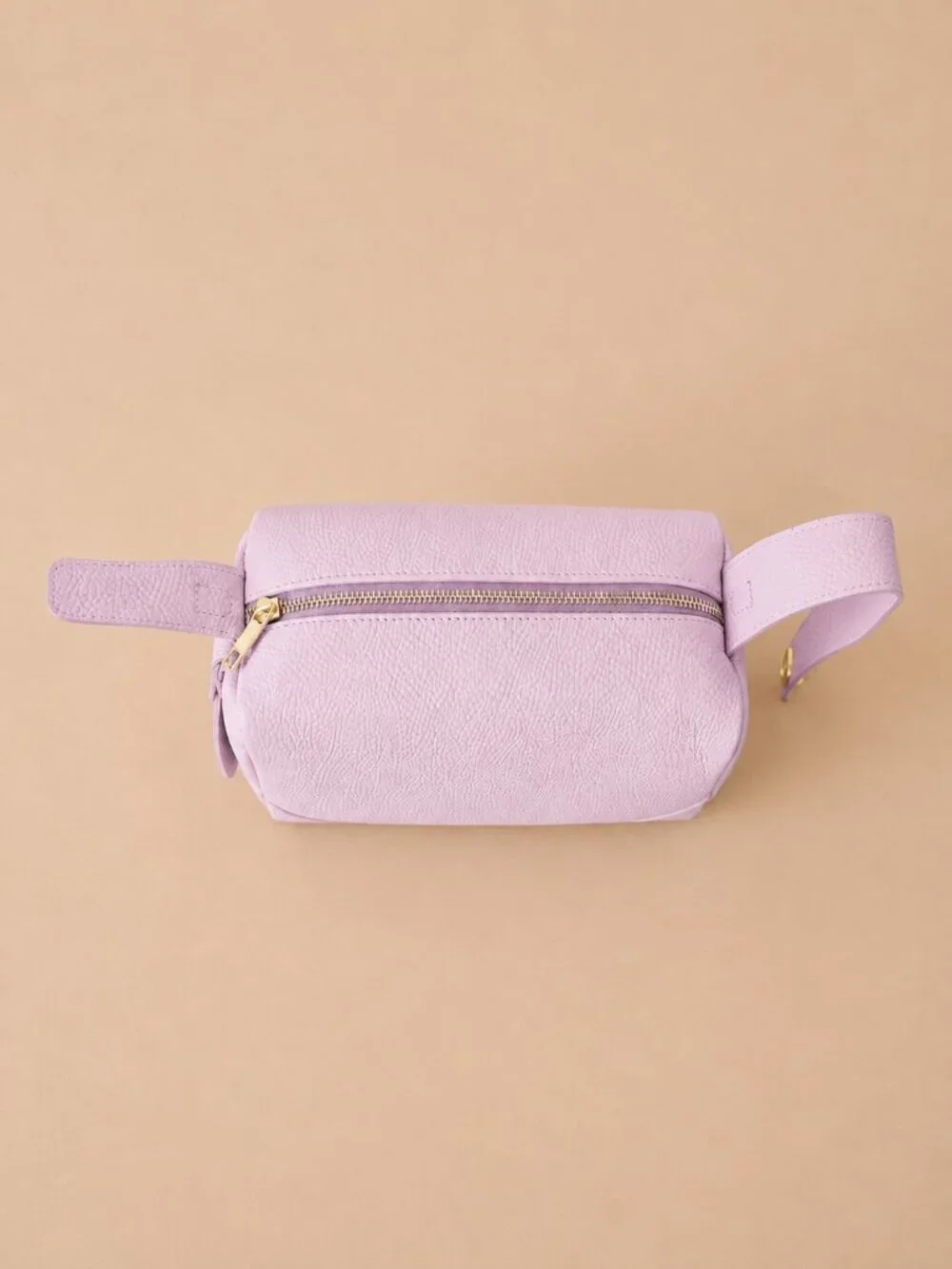 Lilac Italian Leather Crossbody Bag, Pastel Shoulder Bag, Minimalist Purse